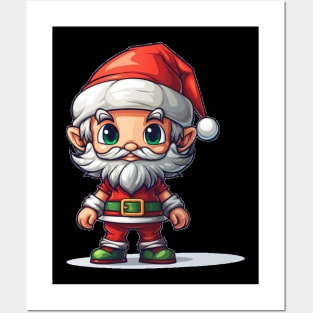 Christmas Santa Claus Posters and Art